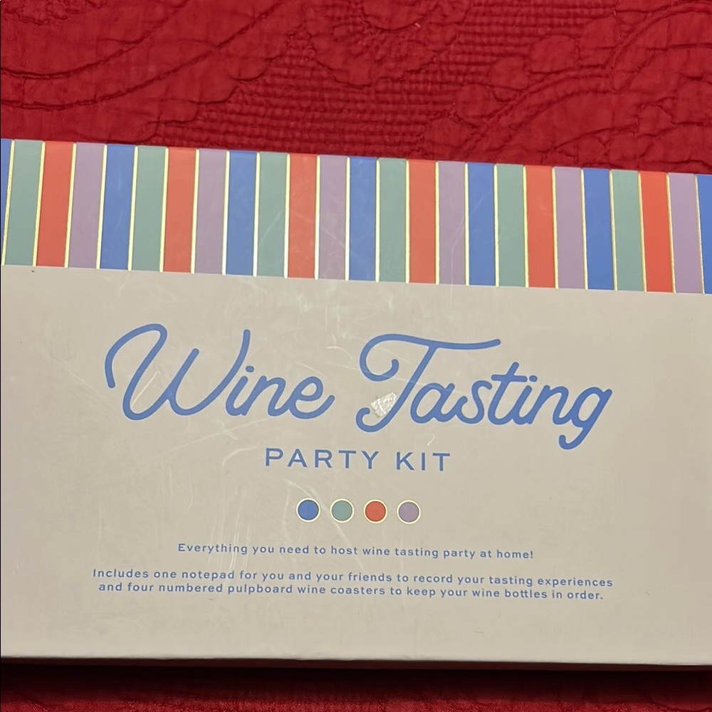 Red and Orange Party Favors Kit for Sophisticated Gatherings